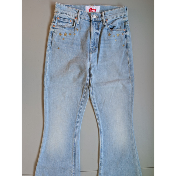 NWT MOTHER BOWIE The Super Cruiser High Rise Flare Jeans Sz 25 Jean Jenie #1H474 - Picture 5 of 15